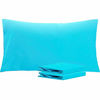 Picture of NTBAY King Pillowcases Set of 2, 100% Brushed Microfiber, Soft and Cozy, Wrinkle, Fade, Stain Resistant with Envelope Closure, 20"x 36", Blue