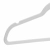 Picture of Amazon Basics Velvet Non-Slip Suit Clothes Hangers, Ivory/Rose Gold - Pack of 50