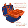 Picture of Bentgo Kids Prints Leak-Proof, 5-Compartment Bento-Style Kids Lunch Box - Ideal Portion Sizes for Ages 3 to 7 - BPA-Free and Food-Safe Materials - 2020 Collection - Sports