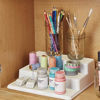 Picture of Copco Basics 3-Tier Spice Pantry Kitchen Cabinet Organizer, 10-Inch, Cream
