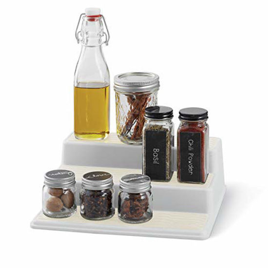 GetUSCart- Copco Basics 3-Tier Spice Pantry Kitchen Cabinet Organizer ...