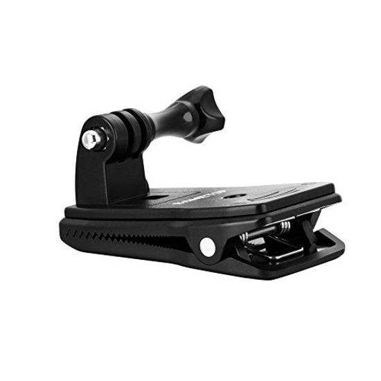 Picture of Sametop Backpack Strap Mount Quick Clip Mount Compatible with Gopro Hero 9, 8, 7, 6, 5, 4, Session, 3+, 3, 2, 1, Hero (2018), Fusion, DJI Osmo, Xiaomi Yi Action Cameras