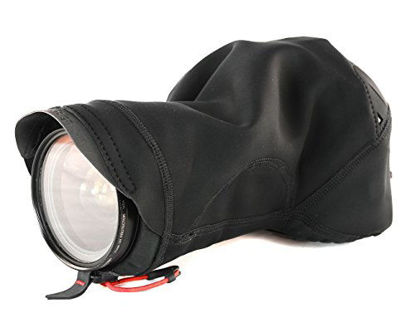 Picture of Peak Design Black Shell Medium Form-Fitting Rain and Dust Cover