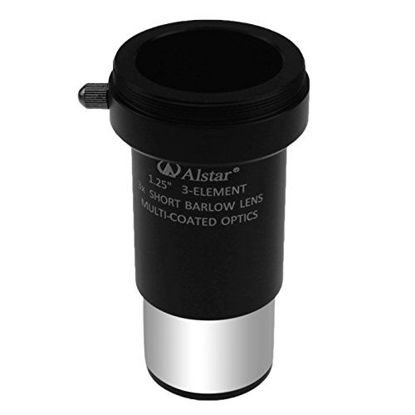 Picture of Alstar 1.25" 3X Short Focus Barlow Lens for Telescope Eyepiece