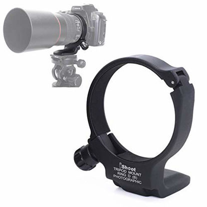 Picture of Metal Tripod Mount Ring D (B) Lens Collar Support Holder Bracket for Canon EF 100mm f/2.8L Macro is USM Lens, Replaces Canon Tripod Mount Ring D (B)