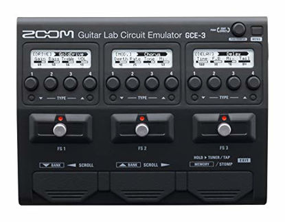 Picture of Zoom GCE-3 Guitar Lab Circuit Emulator, Compact USB Audio Interface for Emulation of Zoom Effects Processors using Guitar Lab Software