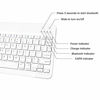 Picture of XIWMIX Ultra-Slim Wireless Bluetooth Keyboard - Universal Rechargeable Bluetooth Keyboard Compatible with iPad Pro/iPad Air/iPad 9.7/iPad 10.2/iPad Mini and Other iOS Android Windows Devices