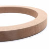 Picture of AUTUT 2pcs Universal Wooden MDF Speaker Spacer Rings 6.5" Dia