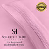 Picture of 1500 Supreme Collection Bed Sheet Set - Extra Soft, Elastic Corner Straps, Deep Pockets, Wrinkle & Fade Resistant Hypoallergenic Sheets Set, Luxury Hotel Bedding, California King, Pink