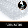 Picture of Gorilla Grip Original Patented Bath, Shower Tub Mat, 35x16, Many Colors, Washable, XL Size Bathroom Bathtub Mats, Drain Holes, Suction Cups, Beige Opaque