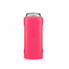 Picture of BrüMate Hopsulator Slim Double-Walled Stainless Steel Insulated Can Cooler for 12 Oz Slim Cans (Neon Pink)