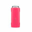 Picture of BrüMate Hopsulator Slim Double-Walled Stainless Steel Insulated Can Cooler for 12 Oz Slim Cans (Neon Pink)