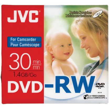 Picture of JVC 8CM Rewritable Mini DVD-RW for Camcorders