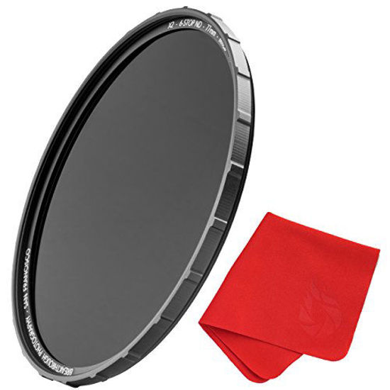 Picture of Breakthrough Photography 52mm X2 6-Stop Fixed ND Filter for Camera Lenses, Neutral Density Professional Photography Filter, MRC8, H-K9L Glass, Nanotec, Ultra-Slim, Weather-Sealed