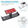 Picture of 6amLifestyle Headphone Headset Stand Holder Under Desk Dual Headsets Hanger Mount Aluminum, Stick-On Hooks Universal for All Headphones, Black (Patented)