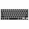 Picture of MOSISO Silicone Keyboard Cover Compatible with MacBook Pro 13/15 Inch (with/Without Retina Display, 2015 or Older Version),Older MacBook Air 13 Inch (A1466 / A1369, Release 2010-2017), Black