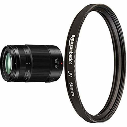 Picture of Panasonic H-HSA35100 F2.8 II ASPH 35-100mm With UV Protection Filter 58 mm