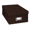 Picture of Pioneer Photo Albums B-1S Photo Storage Box, Dark Brown