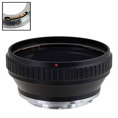 Picture of Fotodiox Lens Mount Adapter Compatible with Hasselblad V-Mount SLR Lenses to Canon EOS (EF, EF-S) Mount D/SLR Camera Body - with Gen10 Focus Confirmation Chip