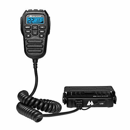 Picture of Midland MicroMobile 15W GMRS Two-Way Radio with Integrated Control Microphone
