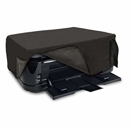 Picture of kwmobile Dust Cover Compatible with Canon Pixma TS6250 / 6150/8150 / 9150 - Printer Dust Protector - Dark Grey
