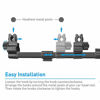 Picture of Macally Car Headrest Mount Holder for Apple iPad Pro/Air/Mini, Tablets, Nintendo Switch, iPhone, Smartphones 4.5" to 10" Wide with Dual Adjustable Positions and 360° Rotation (HRMOUNTPROB)