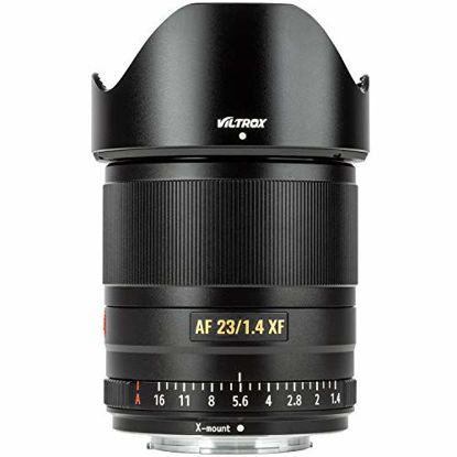 Picture of VILTROX 23mm f/1.4 X-Mount Lens Auto Focus F1.4 Large Aperture APS-C Lens for fujifilm X-Mount Camera X-T3 X-H1 X20 T30 X-T20 X-T100 X-Pro2