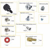 Picture of PC Computer Screws Standoffs Set Kit and M.2 Standoff and Screw for M.2 Drives for Computer Case SSD Motherboard Fan Power Graphics