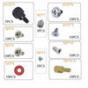 Picture of PC Computer Screws Standoffs Set Kit and M.2 Standoff and Screw for M.2 Drives for Computer Case SSD Motherboard Fan Power Graphics