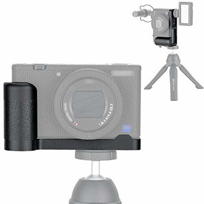 Picture of JJC Metal Hand Grip L Bracket Holder for Sony ZV-1 ZV1 Vlogging Camera