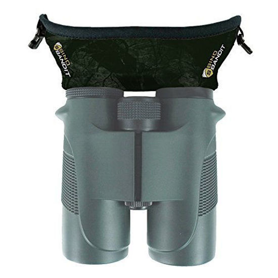 Picture of Slicker Bino Bandit - Blocks Glare, Improves Visual Acuity and Reduces Eye Fatigue. FITS All Binoculars. (Stealth Olive)