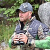 Picture of Slicker Bino Bandit - Blocks Glare, Improves Visual Acuity and Reduces Eye Fatigue. FITS All Binoculars. (Stealth Olive)