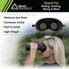 Picture of Slicker Bino Bandit - Blocks Glare, Improves Visual Acuity and Reduces Eye Fatigue. FITS All Binoculars. (Stealth Olive)