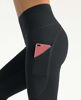 Picture of Dragon Fit High Waist Yoga Leggings with 3 Pockets,Tummy Control Workout Running 4 Way Stretch Yoga Pants (Medium, Charcoal Gray)