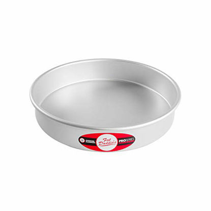 Picture of Fat Daddio's Round Cake Pan, 10 x 2 Inch, Silver