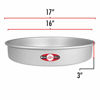 Picture of Fat Daddio's Round Cake Pan, 16 x 3 Inch, Silver