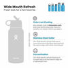 Picture of Hydro Flask Water Bottle - Wide Mouth Straw Lid 2.0 - 40 oz, Stone