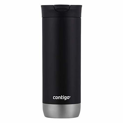 Picture of Contigo Snapseal Insulated Travel Mug, 16 oz, Licorice
