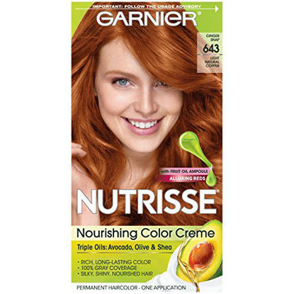 Picture of Garnier Nutrisse Nourishing Color Creme [643] Light Natural Copper 1 ea