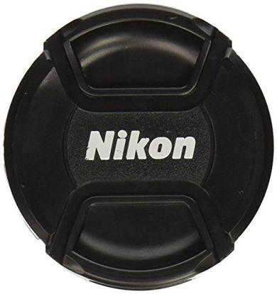 Picture of CowboyStudio 62mm Center Pinch Snap-on Lens Cap for Nikon Lens Replaces LC 62 - Includes Lens Cap Holder