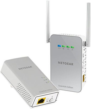 Picture of NETGEAR PowerLINE 1000 Mbps WiFi, 802.11ac, 1 Gigabit Port - Essentials Edition (PLW1010-100NAS)