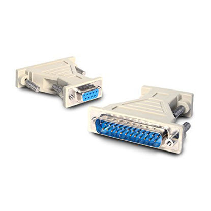 Picture of StarTech.com DB9 to DB25 Serial Cable Adapter - F/M - Serial adapter - DB-9 (F) to DB-25 (M) - AT925FM,Beige