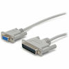 Picture of StarTech.com 10 ft Cross Wired DB9 to DB25 Serial Null Modem Cable - F/M - Null Modem Cable - DB-9 (F) to DB-25 (M) - 10 ft - SCNM925FM