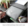 Picture of 23" 24" 25" Univesal Monitor Dust Cover Scratch Resistance Nonwoven Full Body Sleeve for 23" 24" 25" Computer Monitor LED LCD Screem (Size: 24W x 18H x 3D)-Gray