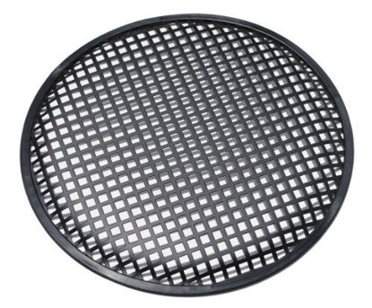 Picture of Universal 12 Inch (12") Subwoofer Speaker Metal Grill Waffle Cover Guard Pack of 2 (Pair)