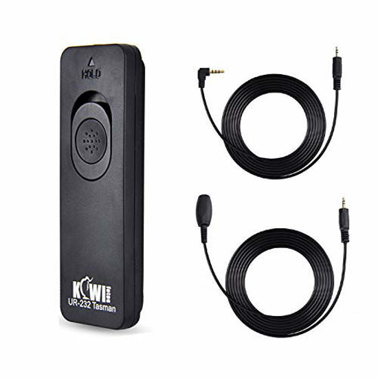 Picture of Kiwifotos DMW-RSL1 Remote Control Shutter Release Cord for Panasonic G7 G9 G85 GH5 GH5S GH4 S5 S1 S1R S1H GX8 GX7 FZ300 FZ1000 II FZ2500 FZ200 FZ150 FZ100 FZ50 G6 G5 G3 G2 GH3 GH2 GH1 Camera and More