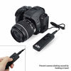 Picture of Kiwifotos DMW-RSL1 Remote Control Shutter Release Cord for Panasonic G7 G9 G85 GH5 GH5S GH4 S5 S1 S1R S1H GX8 GX7 FZ300 FZ1000 II FZ2500 FZ200 FZ150 FZ100 FZ50 G6 G5 G3 G2 GH3 GH2 GH1 Camera and More