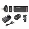 Picture of GODOX AD200Pro AD200 Pro with BD-07 Barn Door Honeycomb Grid 4 Color Filter Kit, Standard Reflector with Soft Diffuser, 200W 2.4G Flash Strobe, 1/8000 HSS, 500 Full Power Flashes, 0.01-2.1s Recycling