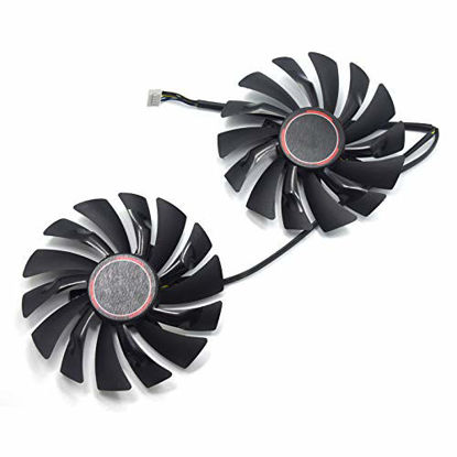 Picture of inRobert Graphics Card Cooling Fan Replacement for MSI GTX 1080 GTX 1070 GTX 1060 RX 580 RX570 Armor Video Card Cooler Fan
