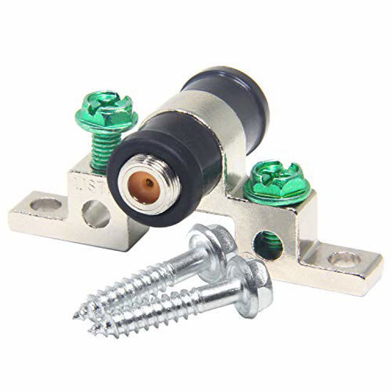 GetUSCart Coax Grounding Block, Ancable F Pin Female Coaxial Ground
